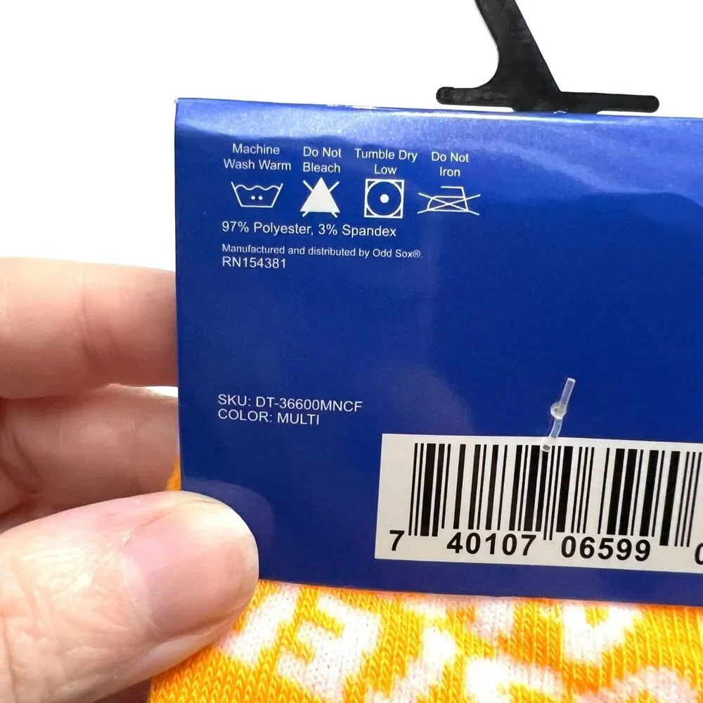 Odd Sox Unisex Kelloggs Frosted Flakes Breakfast Cereal Novelty Crew Socks